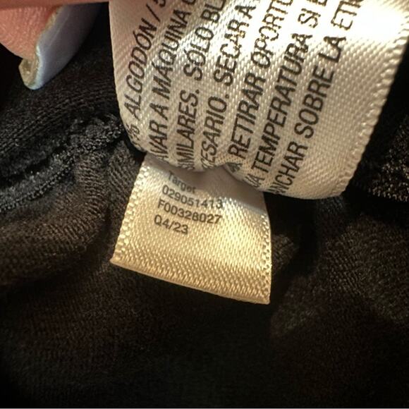 Ingrid & Isabel Essential Bodycon Mini Maternity Dress Black LBD Stretchy Sz XL - Picture 9 of 13